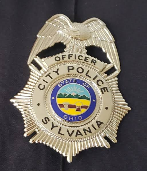 Sylvania City Police officer badge